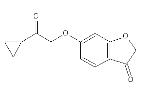 Image of 6-(2-cyclopropyl-2-keto-ethoxy)coumaran-3-one