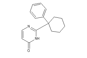 2-(1-phenylcyclohexyl)-1H-pyrimidin-6-one