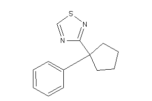 Image of 3-(1-phenylcyclopentyl)-1,2,4-thiadiazole