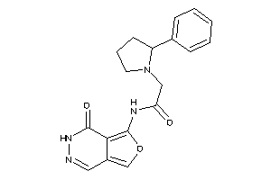 N-(4-keto-3H-furo[3,4-d]pyridazin-5-yl)-2-(2-phenylpyrrolidino)acetamide