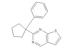 2-(1-phenylcyclopentyl)thieno[2,3-d]pyrimidine