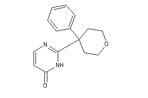 2-(4-phenyltetrahydropyran-4-yl)-1H-pyrimidin-6-one