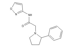 N-isoxazol-3-yl-2-(2-phenylpyrrolidino)acetamide