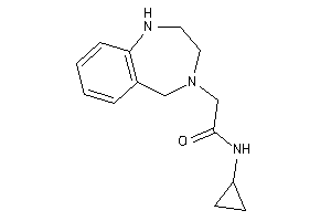 N-cyclopropyl-2-(1,2,3,5-tetrahydro-1,4-benzodiazepin-4-yl)acetamide