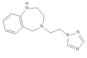 4-[2-(1,2,4-triazol-1-yl)ethyl]-1,2,3,5-tetrahydro-1,4-benzodiazepine