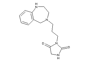 3-[3-(1,2,3,5-tetrahydro-1,4-benzodiazepin-4-yl)propyl]hydantoin