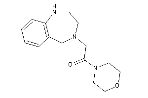 1-morpholino-2-(1,2,3,5-tetrahydro-1,4-benzodiazepin-4-yl)ethanone