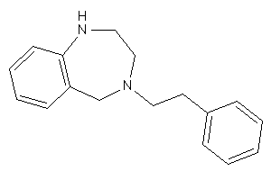 4-phenethyl-1,2,3,5-tetrahydro-1,4-benzodiazepine