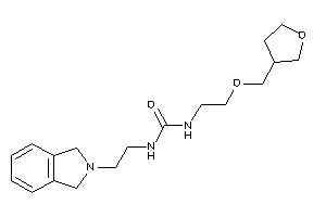 1-(2-isoindolin-2-ylethyl)-3-[2-(tetrahydrofuran-3-ylmethoxy)ethyl]urea