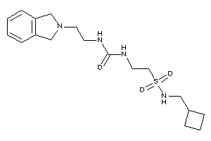 1-[2-(cyclobutylmethylsulfamoyl)ethyl]-3-(2-isoindolin-2-ylethyl)urea