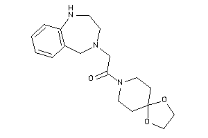 1-(1,4-dioxa-8-azaspiro[4.5]decan-8-yl)-2-(1,2,3,5-tetrahydro-1,4-benzodiazepin-4-yl)ethanone