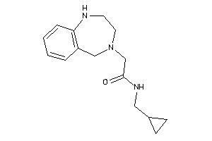 N-(cyclopropylmethyl)-2-(1,2,3,5-tetrahydro-1,4-benzodiazepin-4-yl)acetamide