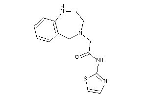 2-(1,2,3,5-tetrahydro-1,4-benzodiazepin-4-yl)-N-thiazol-2-yl-acetamide