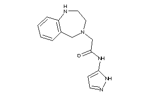 N-(1H-pyrazol-5-yl)-2-(1,2,3,5-tetrahydro-1,4-benzodiazepin-4-yl)acetamide