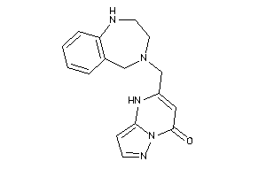Image of 5-(1,2,3,5-tetrahydro-1,4-benzodiazepin-4-ylmethyl)-4H-pyrazolo[1,5-a]pyrimidin-7-one