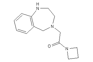 1-(azetidin-1-yl)-2-(1,2,3,5-tetrahydro-1,4-benzodiazepin-4-yl)ethanone