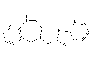 4-(imidazo[1,2-a]pyrimidin-2-ylmethyl)-1,2,3,5-tetrahydro-1,4-benzodiazepine