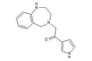 1-(1H-pyrrol-3-yl)-2-(1,2,3,5-tetrahydro-1,4-benzodiazepin-4-yl)ethanone