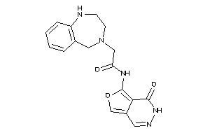 N-(4-keto-3H-furo[3,4-d]pyridazin-5-yl)-2-(1,2,3,5-tetrahydro-1,4-benzodiazepin-4-yl)acetamide