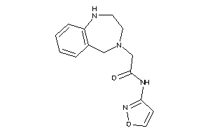 N-isoxazol-3-yl-2-(1,2,3,5-tetrahydro-1,4-benzodiazepin-4-yl)acetamide