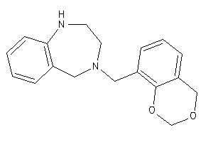 4-(4H-1,3-benzodioxin-8-ylmethyl)-1,2,3,5-tetrahydro-1,4-benzodiazepine