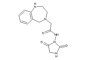 N-(2,5-diketoimidazolidin-1-yl)-2-(1,2,3,5-tetrahydro-1,4-benzodiazepin-4-yl)acetamide