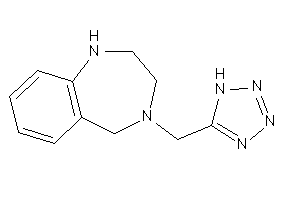 Image of 4-(1H-tetrazol-5-ylmethyl)-1,2,3,5-tetrahydro-1,4-benzodiazepine