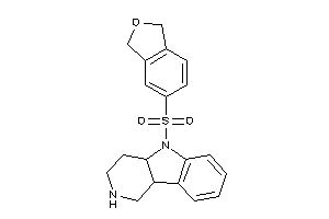 5-phthalan-5-ylsulfonyl-1,2,3,4,4a,9b-hexahydropyrido[4,3-b]indole