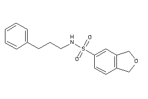 N-(3-phenylpropyl)phthalan-5-sulfonamide