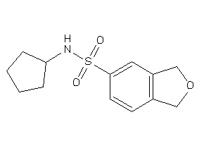 N-cyclopentylphthalan-5-sulfonamide