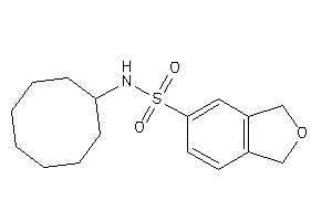 N-cyclooctylphthalan-5-sulfonamide