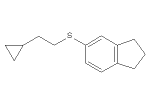 5-(2-cyclopropylethylthio)indane