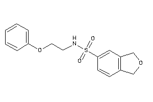 N-(2-phenoxyethyl)phthalan-5-sulfonamide