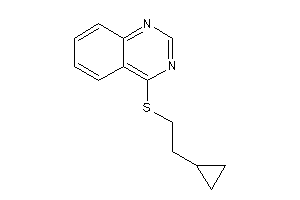 4-(2-cyclopropylethylthio)quinazoline