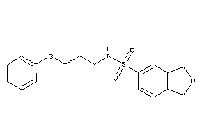 N-[3-(phenylthio)propyl]phthalan-5-sulfonamide