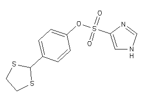 Image of 1H-imidazole-4-sulfonic Acid [4-(1,3-dithiolan-2-yl)phenyl] Ester