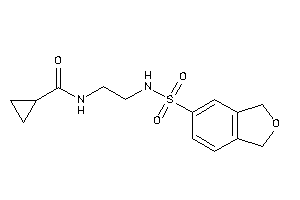 N-[2-(phthalan-5-ylsulfonylamino)ethyl]cyclopropanecarboxamide