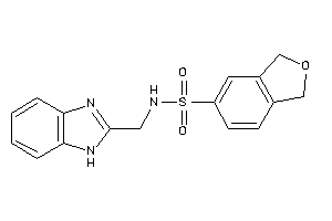 N-(1H-benzimidazol-2-ylmethyl)phthalan-5-sulfonamide