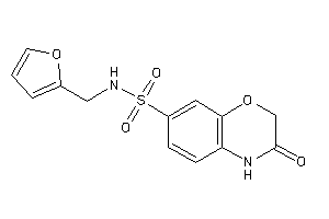 N-(2-furfuryl)-3-keto-4H-1,4-benzoxazine-7-sulfonamide