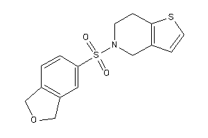 5-phthalan-5-ylsulfonyl-6,7-dihydro-4H-thieno[3,2-c]pyridine