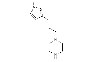 1-[3-(1H-pyrrol-3-yl)allyl]piperazine