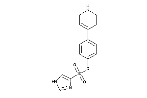 1H-imidazole-4-sulfonic Acid [4-(1,2,3,6-tetrahydropyridin-4-yl)phenyl] Ester