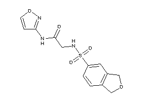 N-isoxazol-3-yl-2-(phthalan-5-ylsulfonylamino)acetamide