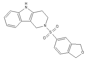 2-phthalan-5-ylsulfonyl-1,3,4,5-tetrahydropyrido[4,3-b]indole