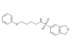 N-(4-phenoxybutyl)phthalan-5-sulfonamide