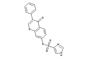 1H-imidazole-4-sulfonic Acid (4-keto-3-phenyl-chromen-7-yl) Ester