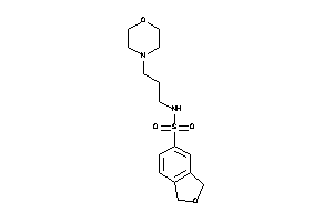 N-(3-morpholinopropyl)phthalan-5-sulfonamide