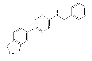 Image of Benzyl-(5-phthalan-5-yl-6H-1,3,4-thiadiazin-2-yl)amine