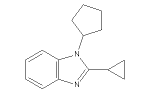 1-cyclopentyl-2-cyclopropyl-benzimidazole