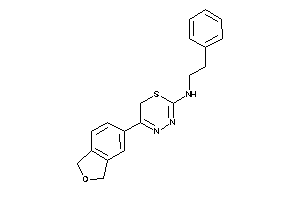 Phenethyl-(5-phthalan-5-yl-6H-1,3,4-thiadiazin-2-yl)amine